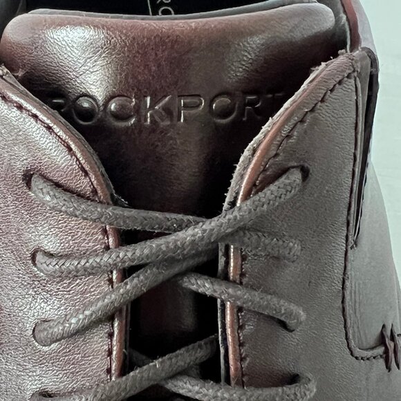 Rockport Total Motion Amalfi Plain Toe, Dark Brown Shoes, Size 11, EC - Picture 6 of 14